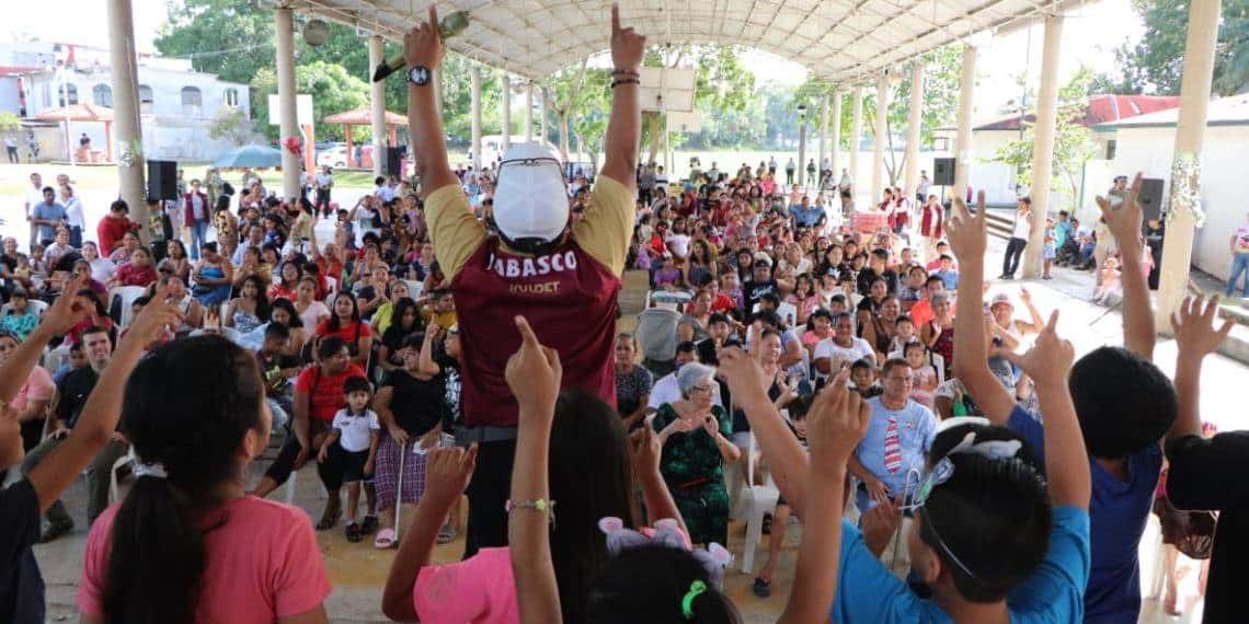 Niños y niñas se activaron en la Jornadas de Paz.