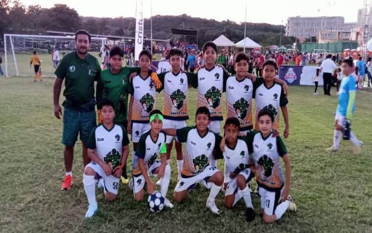 Por primera vez en la historia deportiva del municipio, un equipo infantil participa en torneo nacional de la Copa Celta de futbol