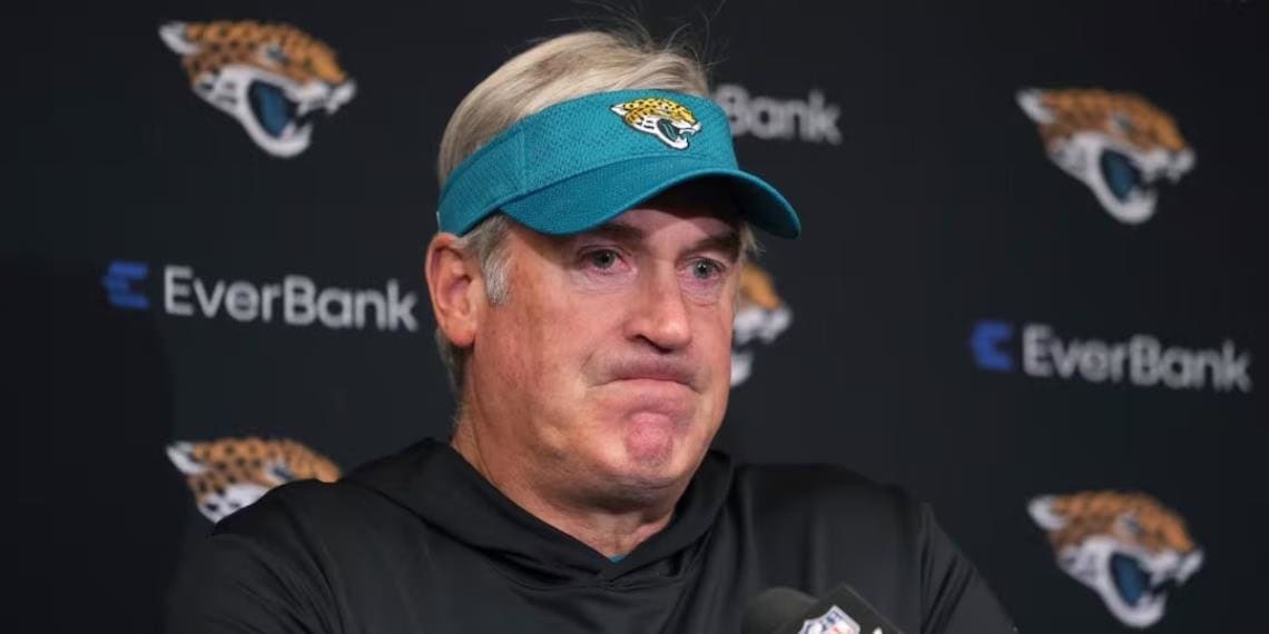 Jaguars despide al coach Doug Pederson