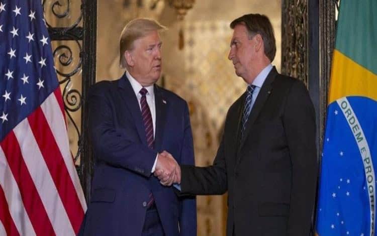 Donald Trump invita a ex presidente brasileño Jair Bolsonaro a su investidura presidencial