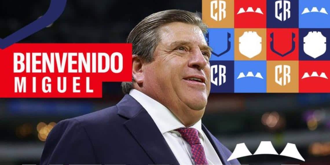 La selección de Costa Rica hizo oficial la contratación de Miguel Herrera como DT