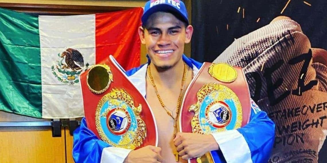 El tricampeón mundial Emanuel "Vaquero" Navarrete estará en Villahermosa este próximo 15 de enero