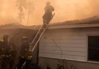 México apoyará  a Los  Ángeles con elementos de Defensa, Conafor y CNPC para ayudar a combatir incendios