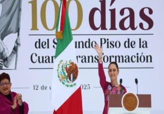 ¿De qué habló la presidenta Claudia Sheinbaum en su mensaje por sus 100 días de gobierno?