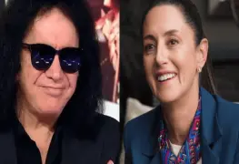 Gene Simmons, integrante de Kiss, agradece a la presidenta Claudia Sheinbaum por mandar ayuda a Los &Aacute;ngeles