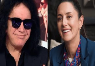 Gene Simmons, integrante de Kiss, agradece a la presidenta Claudia Sheinbaum por mandar ayuda a Los Ángeles