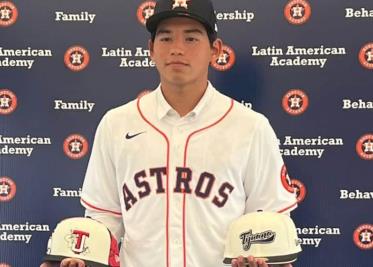 El pitcher tabasqueño Emilio Payró Desales firmó oficialmente con Astros de Houston