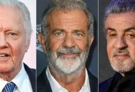 Designa Trump a Sylvester Stallone, Mel Gibson y Jon Voight como sus enviados en Hollywood