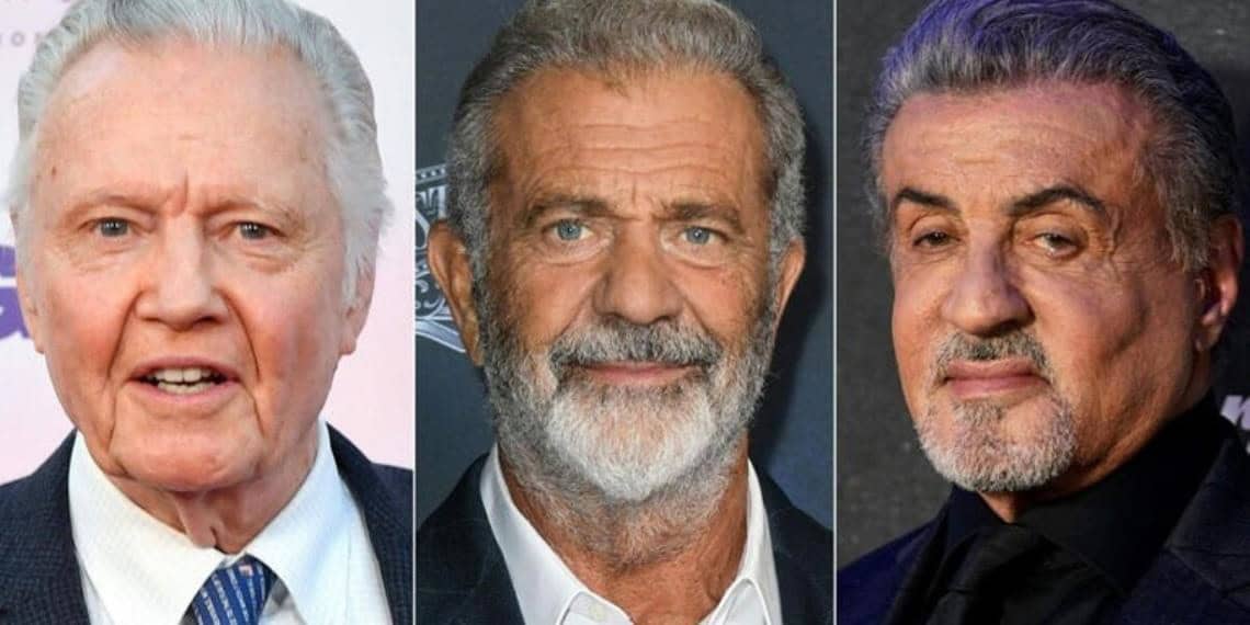 Designa Trump a Sylvester Stallone, Mel Gibson y Jon Voight como sus enviados en Hollywood