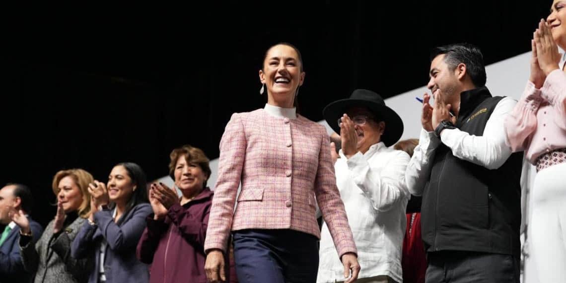 Claudia Sheinbaum lidera encuentro nacional con alcaldes y gobernadores