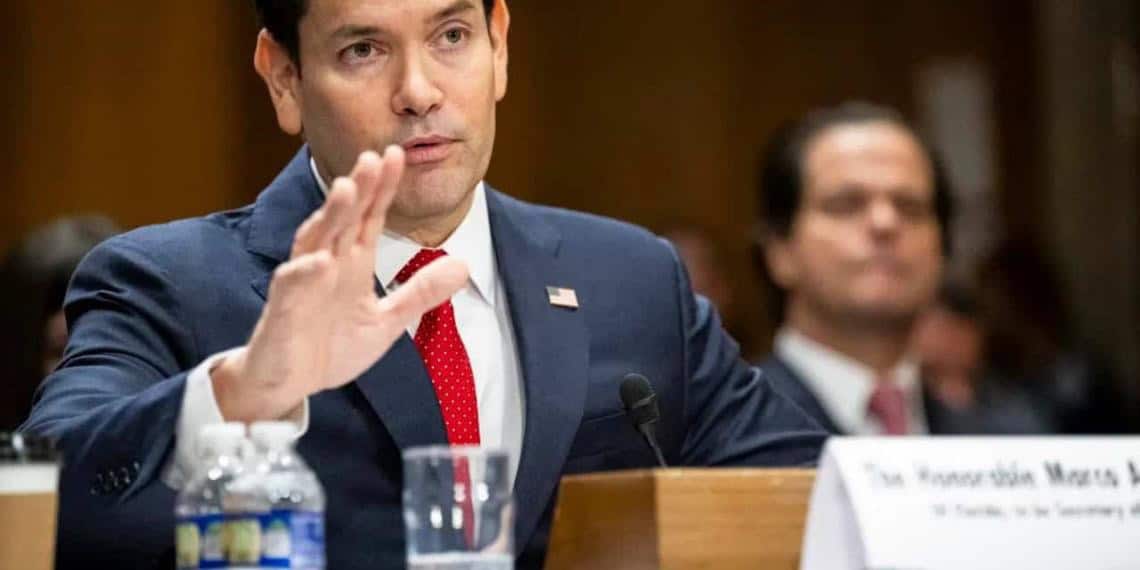 Marco Rubio es confirmado por el Senado de Estados Unidos como el nuevo secretario de Estado.