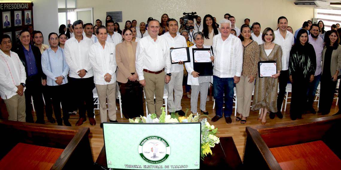 Tribunal Electoral de Tabasco celebra su trigésimo aniversario