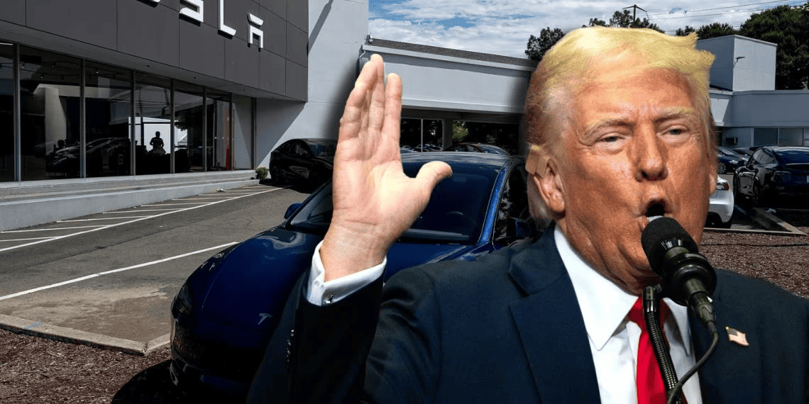 Trump frena autos eléctricos