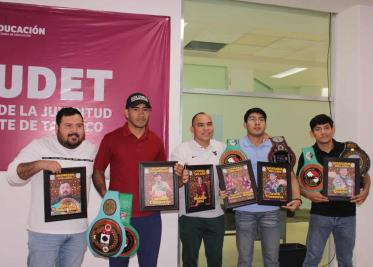 Los pugilistas tabasqueños, coach y jueces más sobresalientes fueron premiados con Lo Mejor del Boxeo 2024