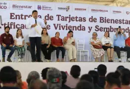 Lleva Javier May bienestar y desarrollo a Tenosique