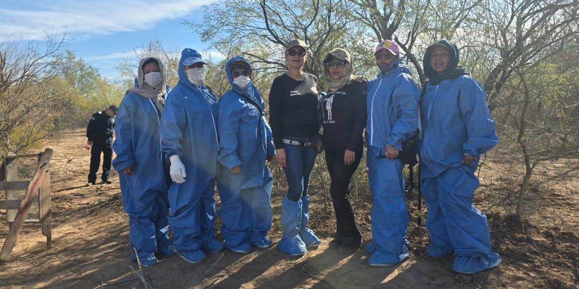 Madres buscadoras descubren 40 osamentas en fosas ocultas en Hermosillo