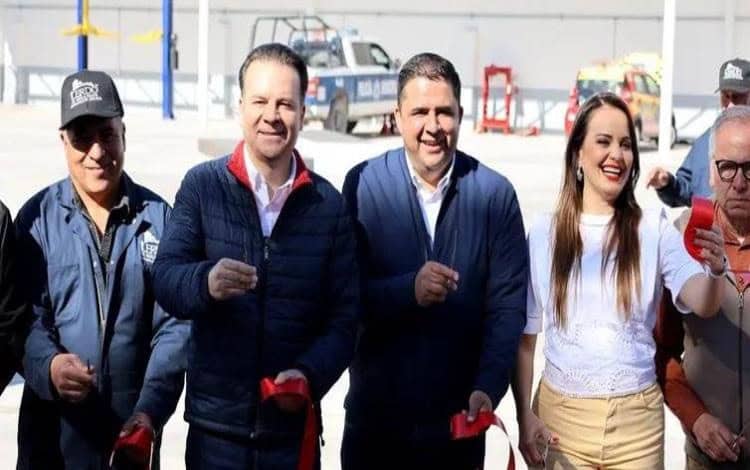 Gobernador de Durango y alcalde de Lerdo entregan nuevas obras