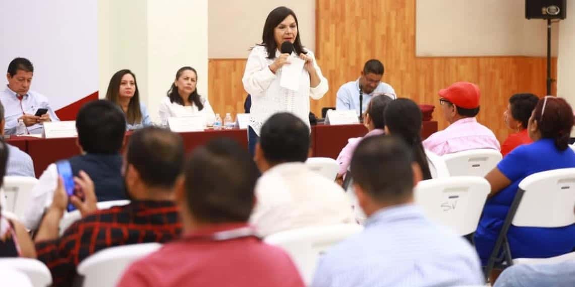 Atención a necesidades prioritarias, establece Yolanda Osuna tras reuniones con delegados
