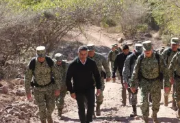 En Sinaloa, General Trevilla y García Harfuch examinan las operaciones de seguridad