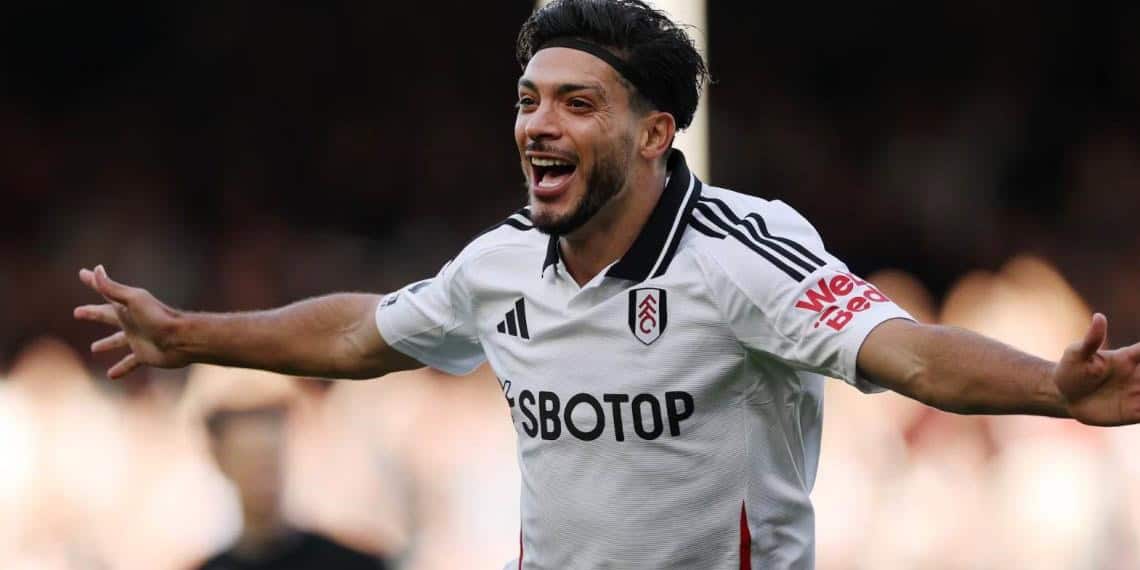 Raúl Jiménez da asistencia para triunfo del Fulham sobre Nottingham Forest