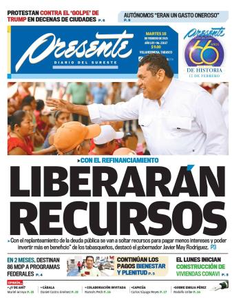 Portada del Día Edición Impresa