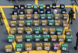 En Oaxaca, aseguran embarcaciones con cerca de dos toneladas de cocaína