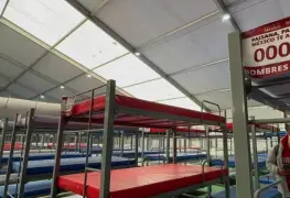 En Ciudad Juárez, se habilitó un centro de apoyo para recibir a los deportados por Trump