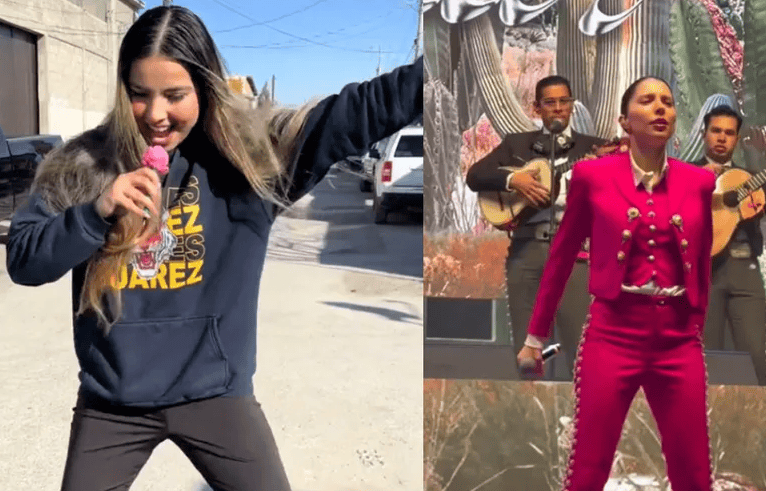 Majo Aguilar responde con humor a tiktoker que parodió su forma de bailar