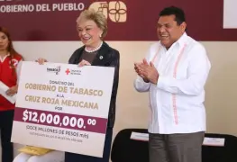 "Valoramos mucho" el servicio que presta la Cruz Roja: Javier May