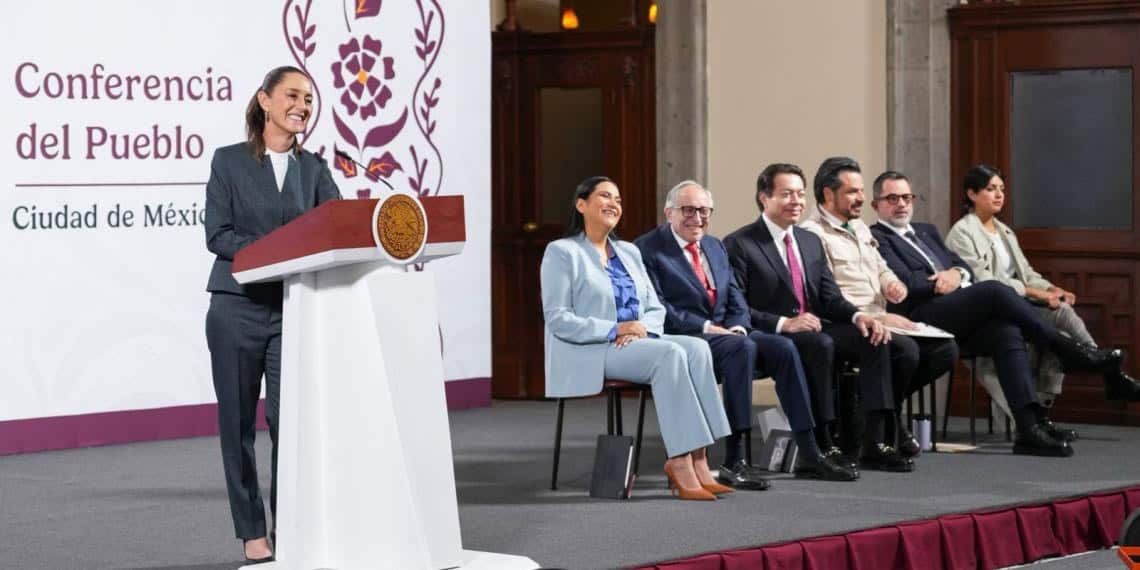 Sheinbaum celebra cifra histórica de 22 millones 430 mil 931 empleos afiliados al IMSS