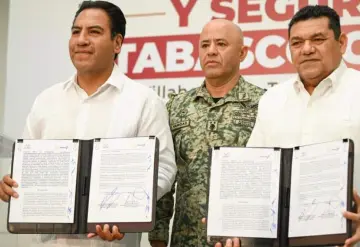 Acuerdan Tabasco y Chiapas perseguir delitos en los límites entre ambos estados