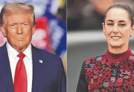 Trump anuncia suspensión de aranceles para México bajo el T-MEC tras llamada con Sheinbaum