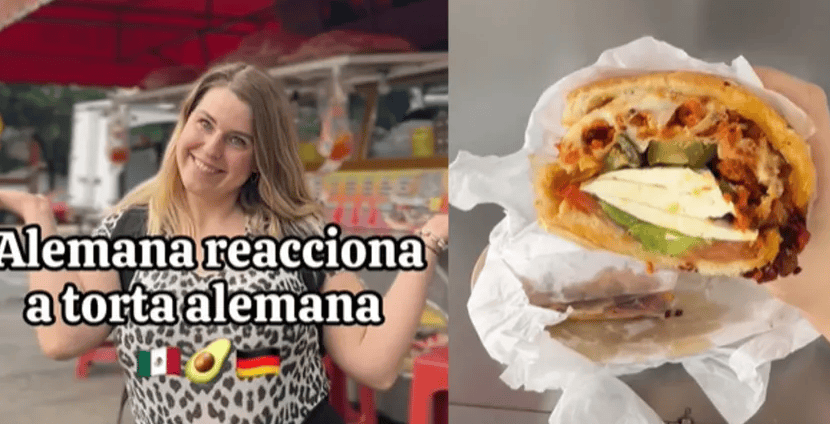 La Güerita Alemana y la controversia de la torta alemana