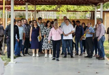 Supervisan autoridades instalaciones ganaderas y de actividades agropecuarias en el Parque de Feria