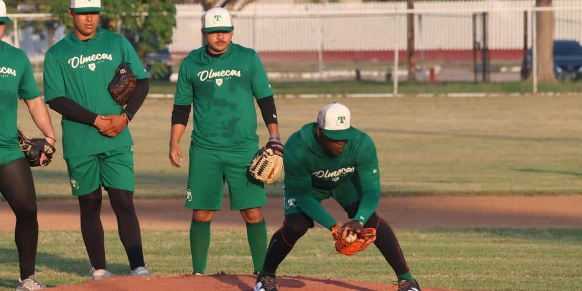 Da inicio la pretemporada de Olmecas de Tabasco en Olimpia XXI.