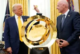 Infantino asegura a Trump que los Estados Unidos tienen la posibilidad de ganar el Mundial de 2026