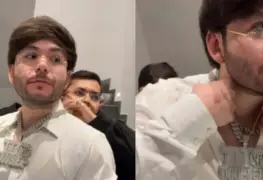 "el dinero no compra el buen gusto" Critican a Tito Double P por presumir ENORME collar de joyas