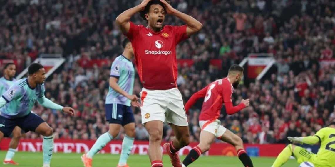 Manchester United y Arsenal firman el empate para dar vía libre al Liverpool por la Premier League