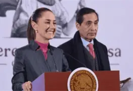 Claudia Sheinbaum explica la transici&oacute;n en la Secretar&iacute;a de Hacienda