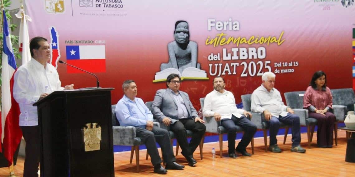 Inauguran la Feria Internacional del Libro UJAT 2025