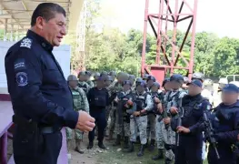 Supervisa el titular de la SSPC Serafín Tadeo Lazcano y  los operativos de la FIRT Olmeca 