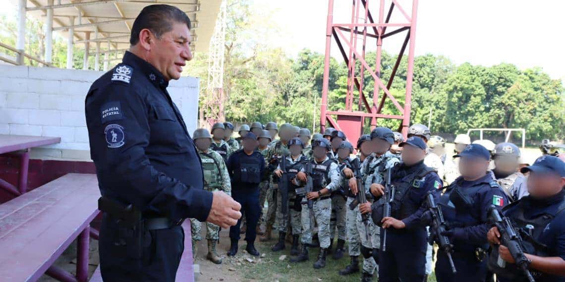 Supervisa el titular de la SSPC Serafín Tadeo Lazcano y  los operativos de la FIRT Olmeca 