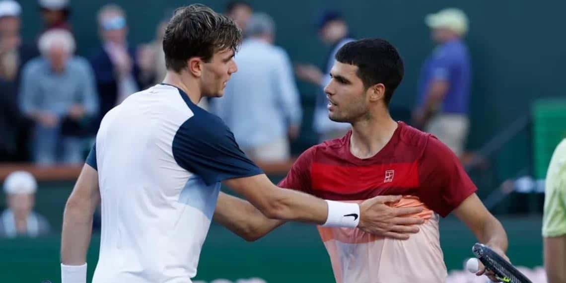 Alcaraz cae en las semifinales contra Jack Draper y se olvida del tricampeonato en Indian Wells