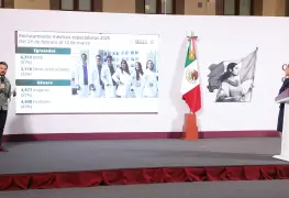 Contrata IMSS a 9 mil 423 mil m&eacute;dicas y m&eacute;dicos especialistas de 70 disciplinas en draft 2025: Zo&eacute; Robledo