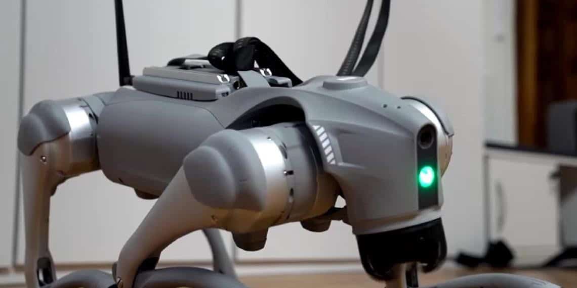 Empresa de Tecnología Presenta a Luna, el Perro Robot del Futuro