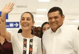 Claudia Sheinbaum y Javier May evalúan la seguridad en Tabasco