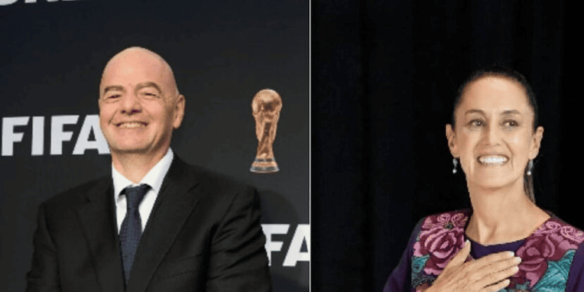 Encuentro clave: Claudia Sheinbaum y Gianni Infantino por el Mundial 2026