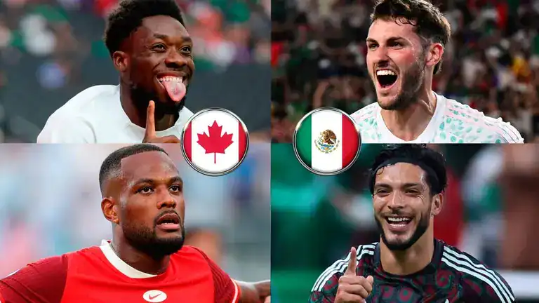 México y Canadá disputan por un puesto en la final de la Concacaf Nations League 2025