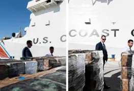 FBI confisca 13 mil kilogramos de cocaína destinados a cárteles mexicanos y otras entidades delictivas