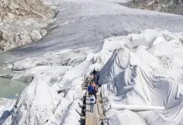 La extinción de glaciares se intensifica y pone en peligro la estabilidad mundial, señala la ONU.